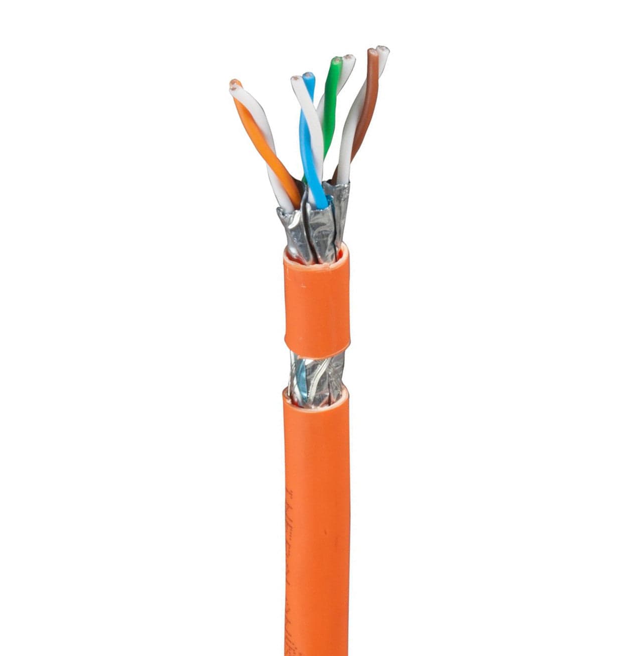 Bobina S/FTP, 4 coppie, Cavo Cat.7 1000 MHz Rame 500m Rigido Arancione in Cavi Ethernet Scontolo.net - Potenza, commercioVirtuoso.it