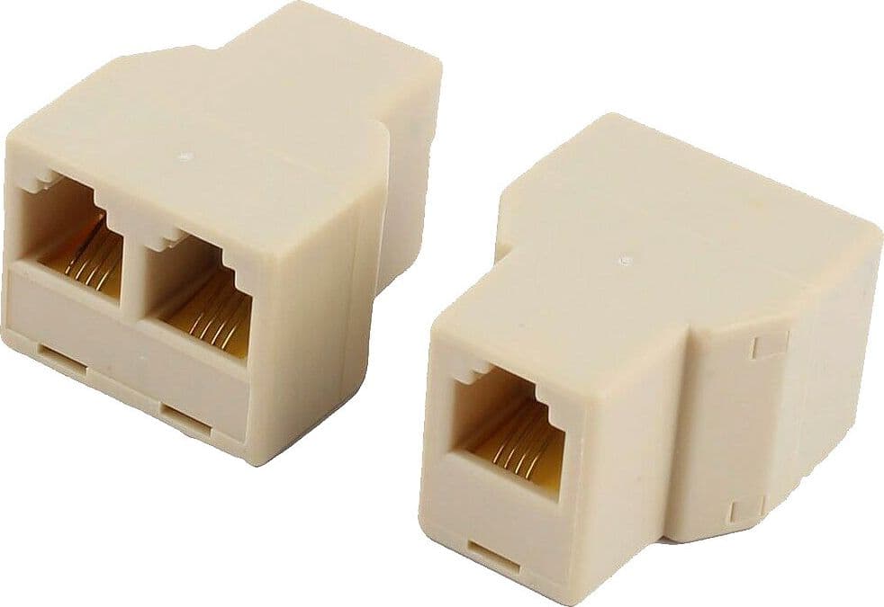 Accoppiatore telefonico 2x 6P6C F a 6P6C F in  Scontolo.net - Potenza, commercioVirtuoso.it
