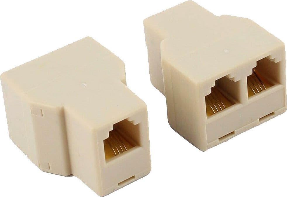 Accoppiatore telefonico 2x 6P6C F a 6P6C F in  Scontolo.net - Potenza, commercioVirtuoso.it