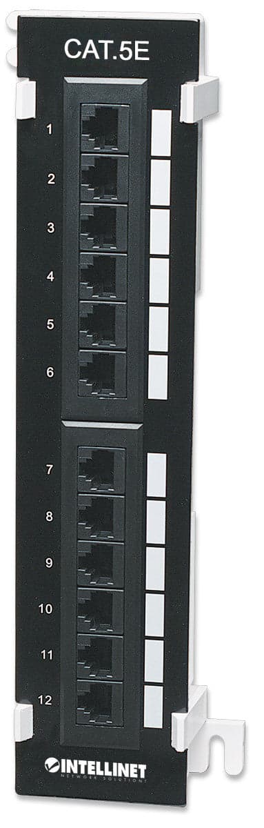 Pannello Patch 12 Porte UTP Cat5e Installazione a Muro in Cavi Ethernet Scontolo.net - Potenza, commercioVirtuoso.it