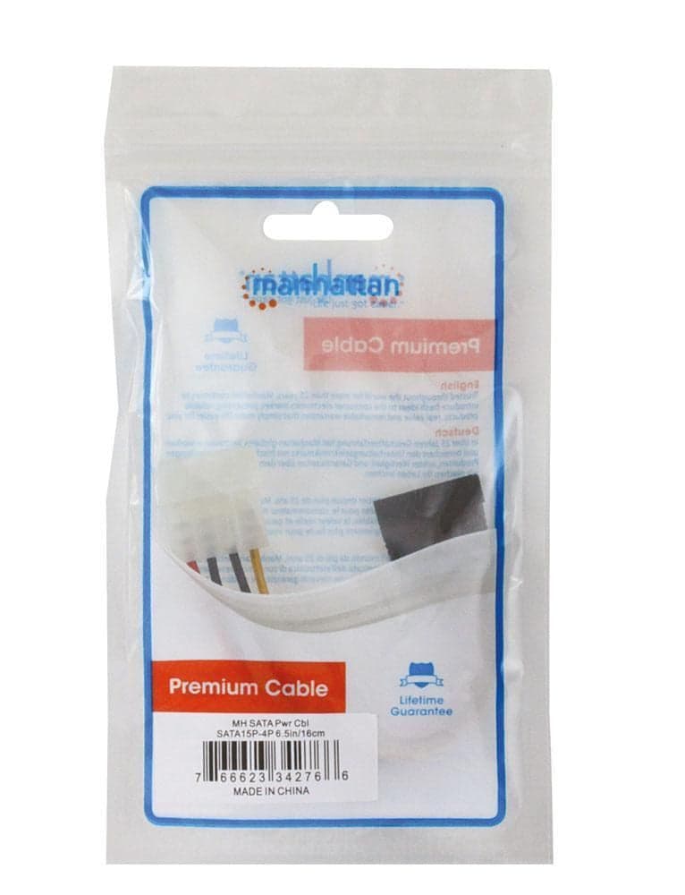 Cavo alimentazione SATA Molex 4pin M/SATA 15pin F in  Scontolo.net - Potenza, commercioVirtuoso.it