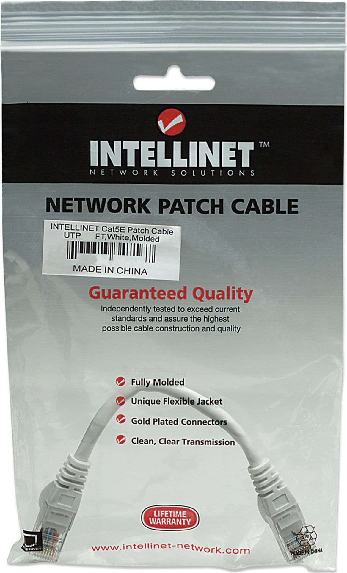Cavo di rete Patch in Rame Cat. 5e Bianco UTP 0,5 m in Cavi Ethernet Scontolo.net - Potenza, commercioVirtuoso.it