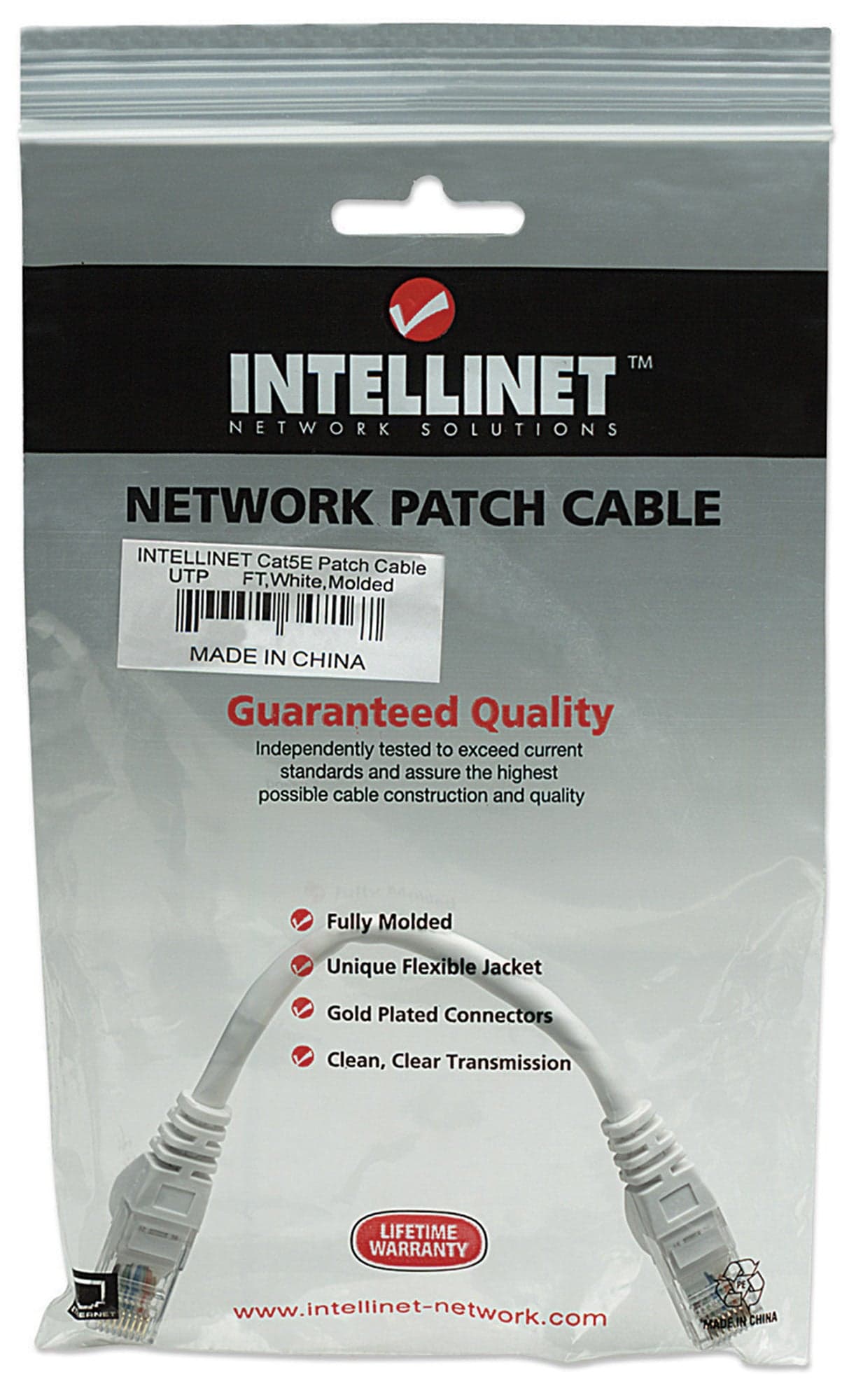 Cavo di rete Patch in Rame Cat. 5e Bianco UTP 0,5 m in Cavi Ethernet Scontolo.net - Potenza, commercioVirtuoso.it