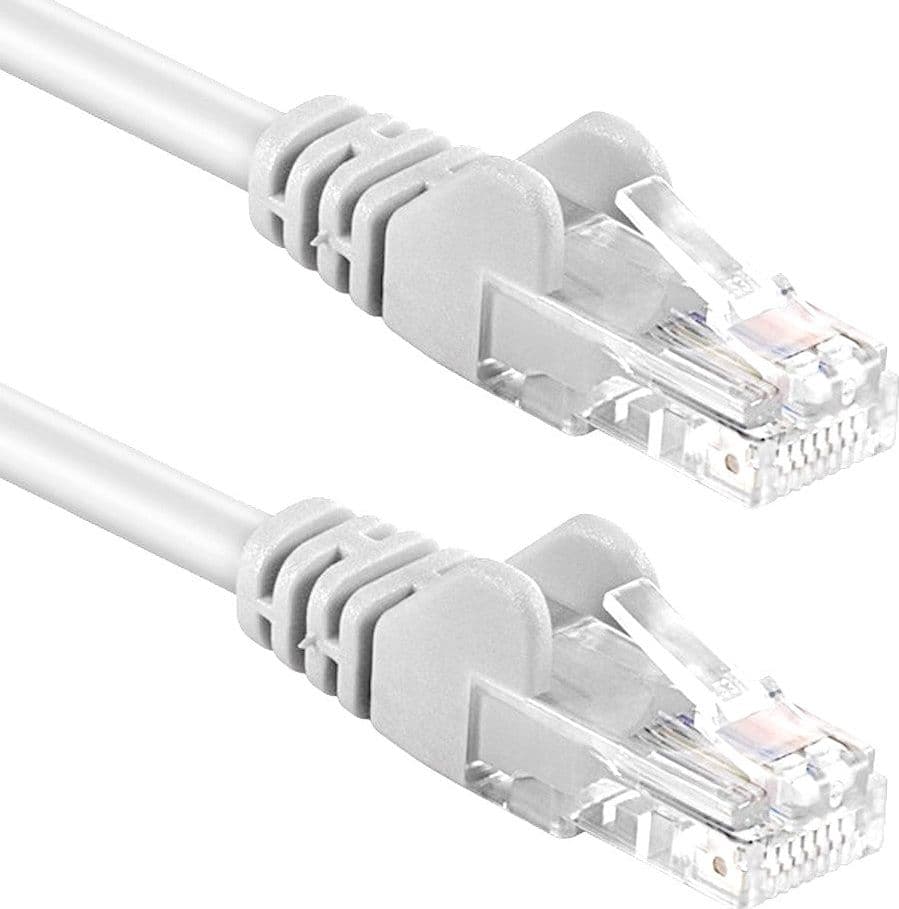 Cavo di rete Patch in Rame Cat. 5e Bianco UTP 15 m in Cavi Ethernet Scontolo.net - Potenza, commercioVirtuoso.it