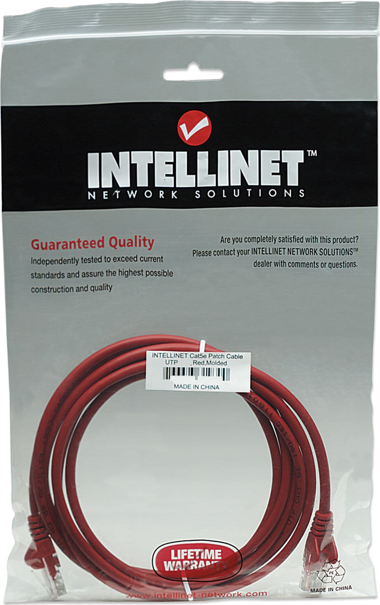 Cavo di rete Patch in Rame Cat. 5e Rosso UTP 1 m in Cavi Ethernet Scontolo.net - Potenza, commercioVirtuoso.it