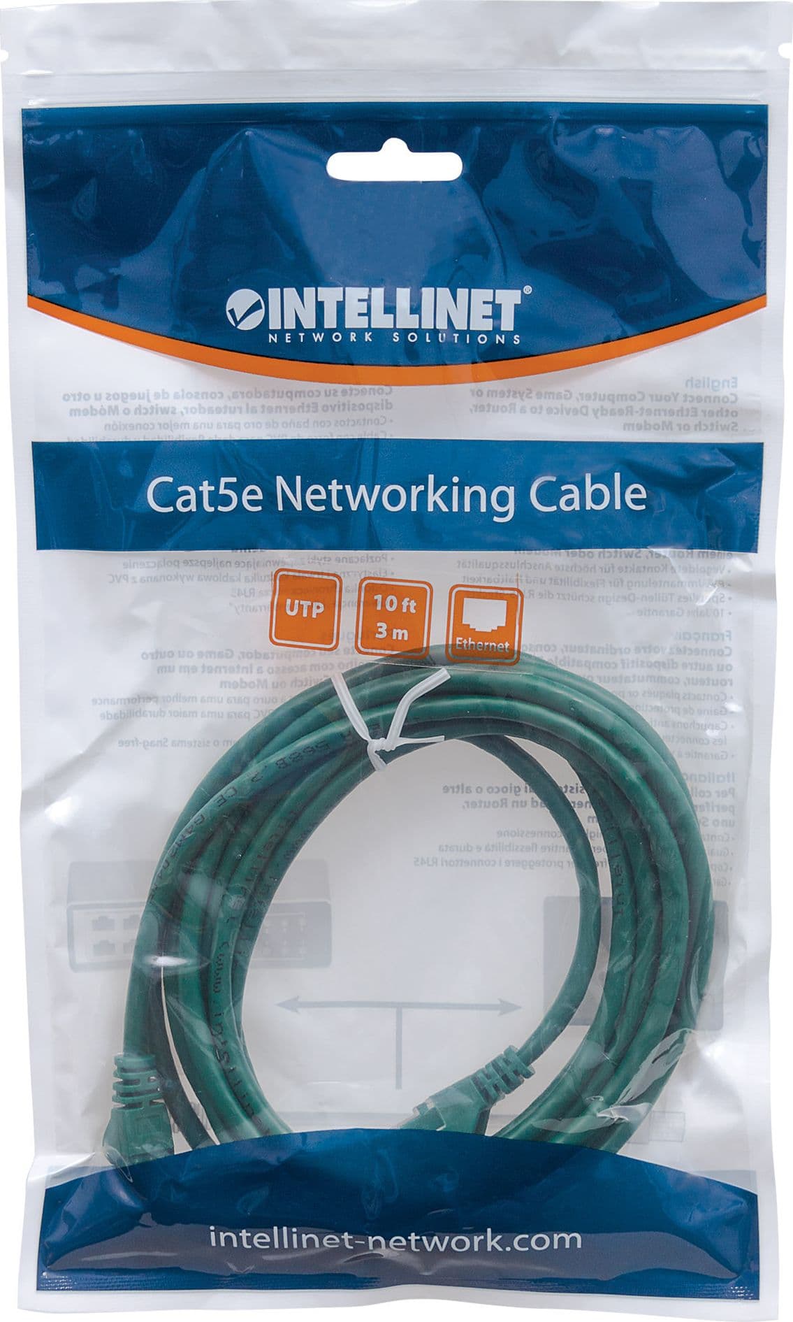 Cavo di rete Patch in Rame Cat. 5e Verde UTP 15 m in Cavi Ethernet Scontolo.net - Potenza, commercioVirtuoso.it