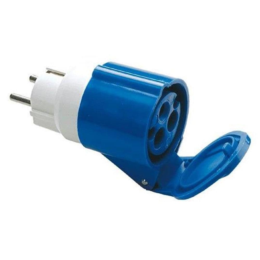 Adattatore industriale da S31 a 1 presa CEE blu in Spine CEE Scontolo.net - Potenza, commercioVirtuoso.it