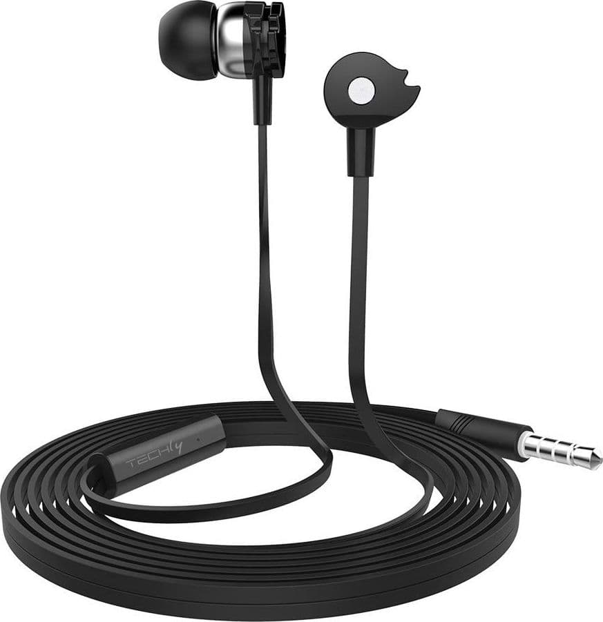 Auricolari Stereo In-Ear con microfono Neri in Cuffie In-Ear Scontolo.net - Potenza, commercioVirtuoso.it