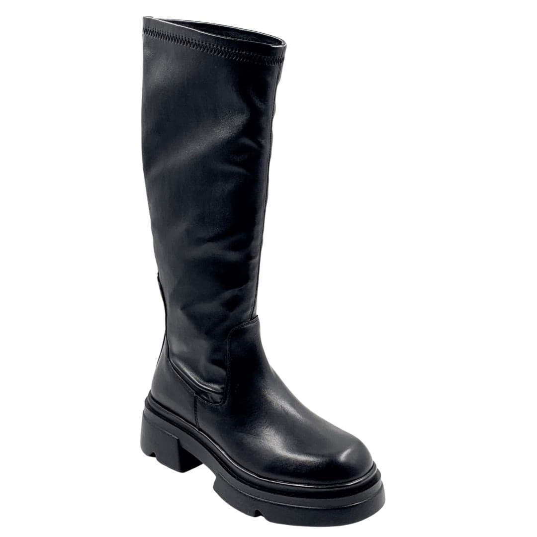 Emanuelle Vee stivali donna Hero in pelle nero 809 15 in Stivali Teresi Calzature - Marsala, commercioVirtuoso.it