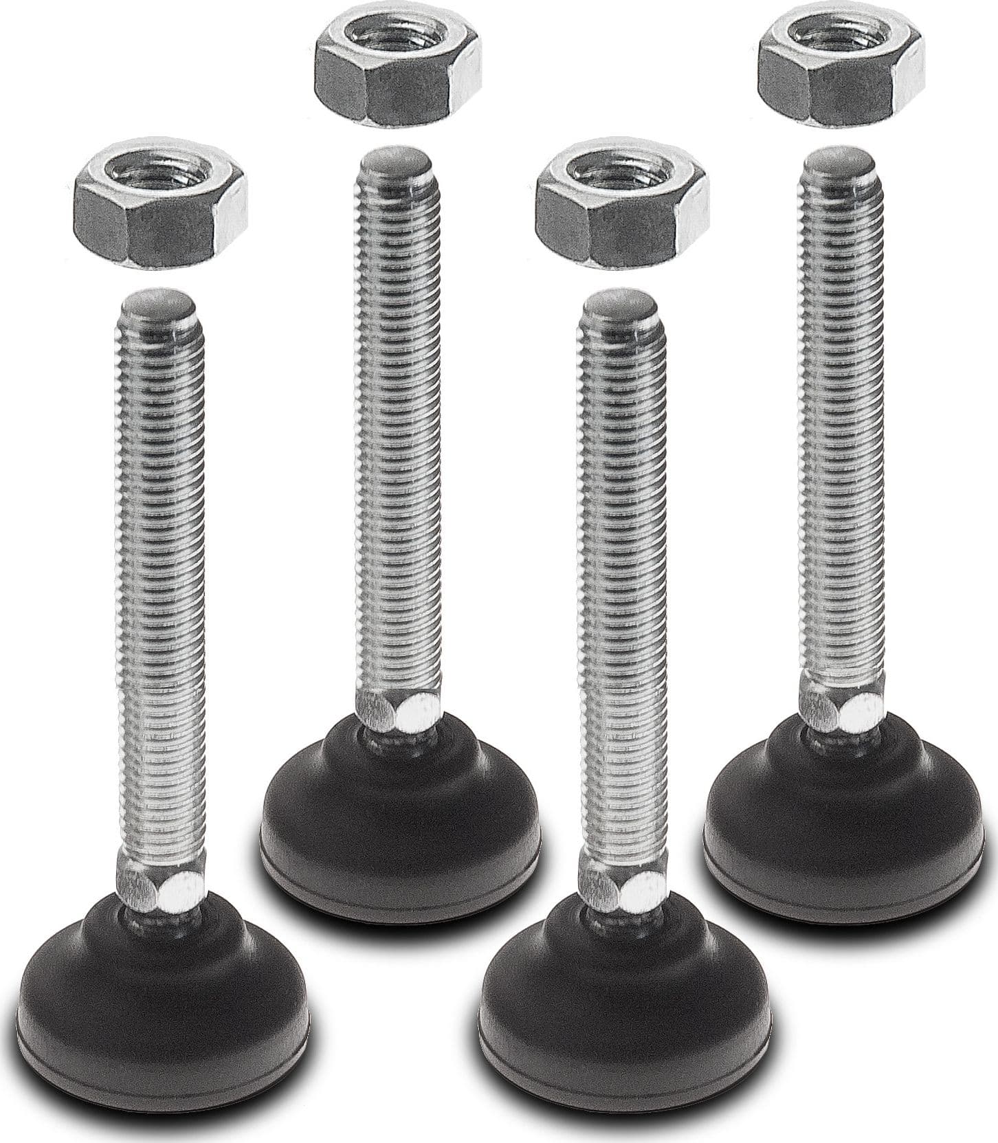 Kit 4 Piedi di Livellamento per Armadi Rack NextGen in Gambe per mobili Scontolo.net - Potenza, commercioVirtuoso.it