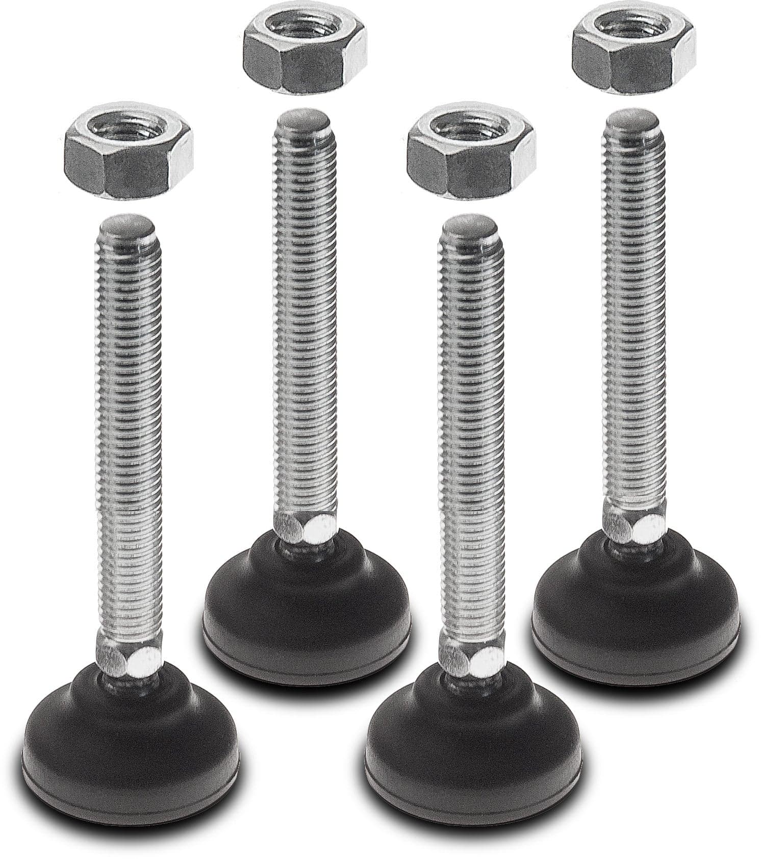 Kit 4 Piedi di Livellamento per Armadi Rack NextGen in Gambe per mobili Scontolo.net - Potenza, commercioVirtuoso.it