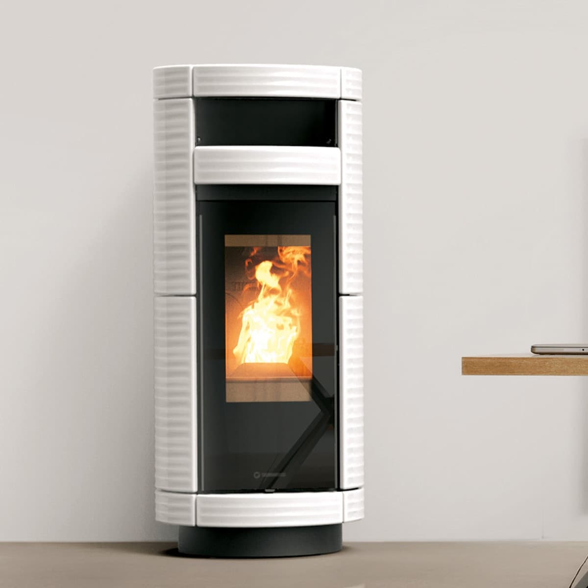 Thermorossi Termostufa a Pellet Dorica Supreme Maiolica Natural Plus Evo 12,3 kW in Accessori Masterbrico - Longobardi, commercioVirtuoso.it
