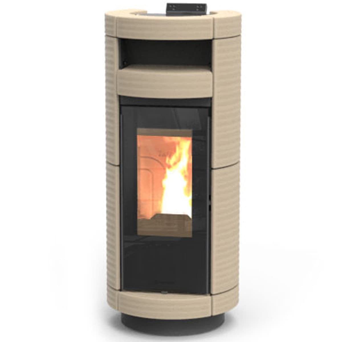 Thermorossi Termostufa a Pellet Dorica Supreme Maiolica Natural Plus Evo 12,3 kW in Accessori Masterbrico - Longobardi, commercioVirtuoso.it