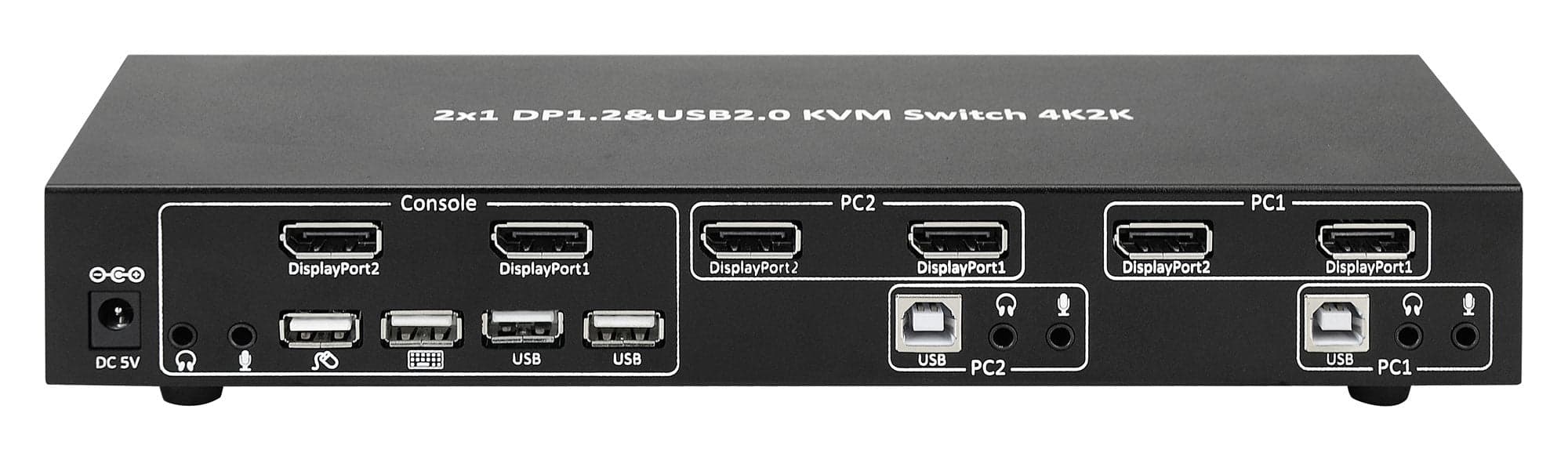 Switch KVM 2 porte DisplayPort1.2 per doppio Monitor in  Scontolo.net - Potenza, commercioVirtuoso.it