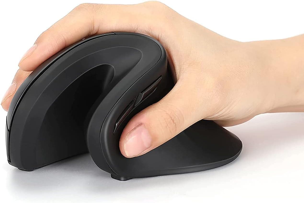 Mouse Verticale Ottico 3200dpi Ergonomico Wireless in  Scontolo.net - Potenza, commercioVirtuoso.it