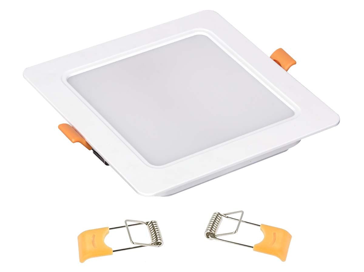 Faretto Led Da Incasso Quadrato 12W 1200LM Freddo 6000K 145X145mm Montaggio 2 In 1 Da Plafone e Da Incasso in Faretti da muro Scontolo.net - Potenza, commercioVirtuoso.it