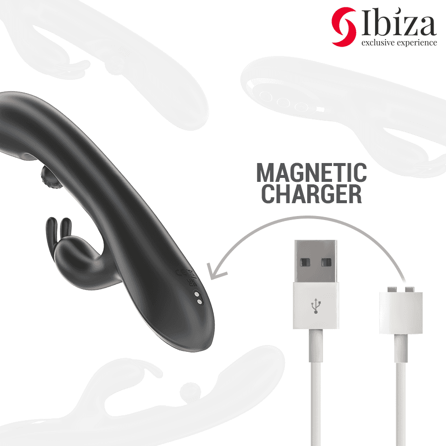 IBIZA POTENTE VIBRATORE RABBIT CON PERLA ROTANTE MASSAGGIANTE in Vibratori per coppia Desideria Shop - Latina, commercioVirtuoso.it