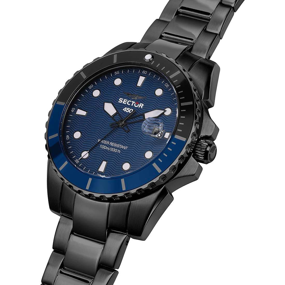 Orologio SECTOR uomo serie 450 datario acciaio nero in Orologi da polso Web Time Orologi - Milano, commercioVirtuoso.it