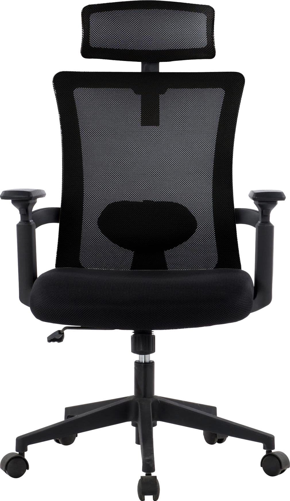 Sedia per Ufficio con Schienale Alto e Poggiatesta Regolabile Nero in Sedie da scrivania Scontolo.net - Potenza, commercioVirtuoso.it