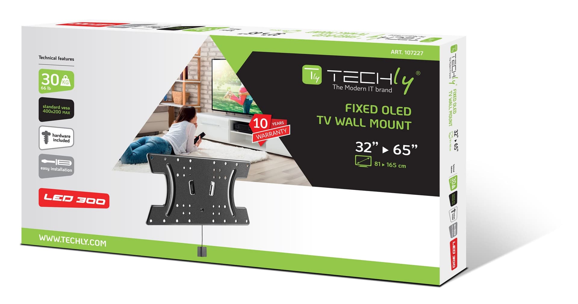 Staffa a Muro Slim per OLED TV 32-65'' Nero in Supporti da parete e da soffitto Scontolo.net - Potenza, commercioVirtuoso.it