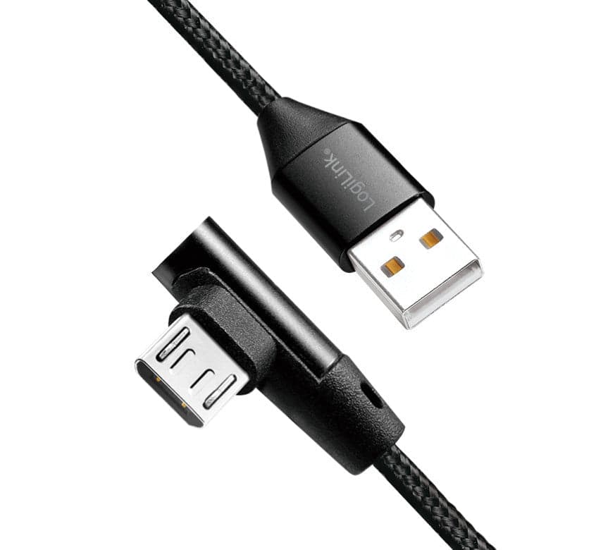Cavo USB Micro-B Maschio Angolato/USB-A Maschio Dritto 0,3 metri Nero in  Scontolo.net - Potenza, commercioVirtuoso.it