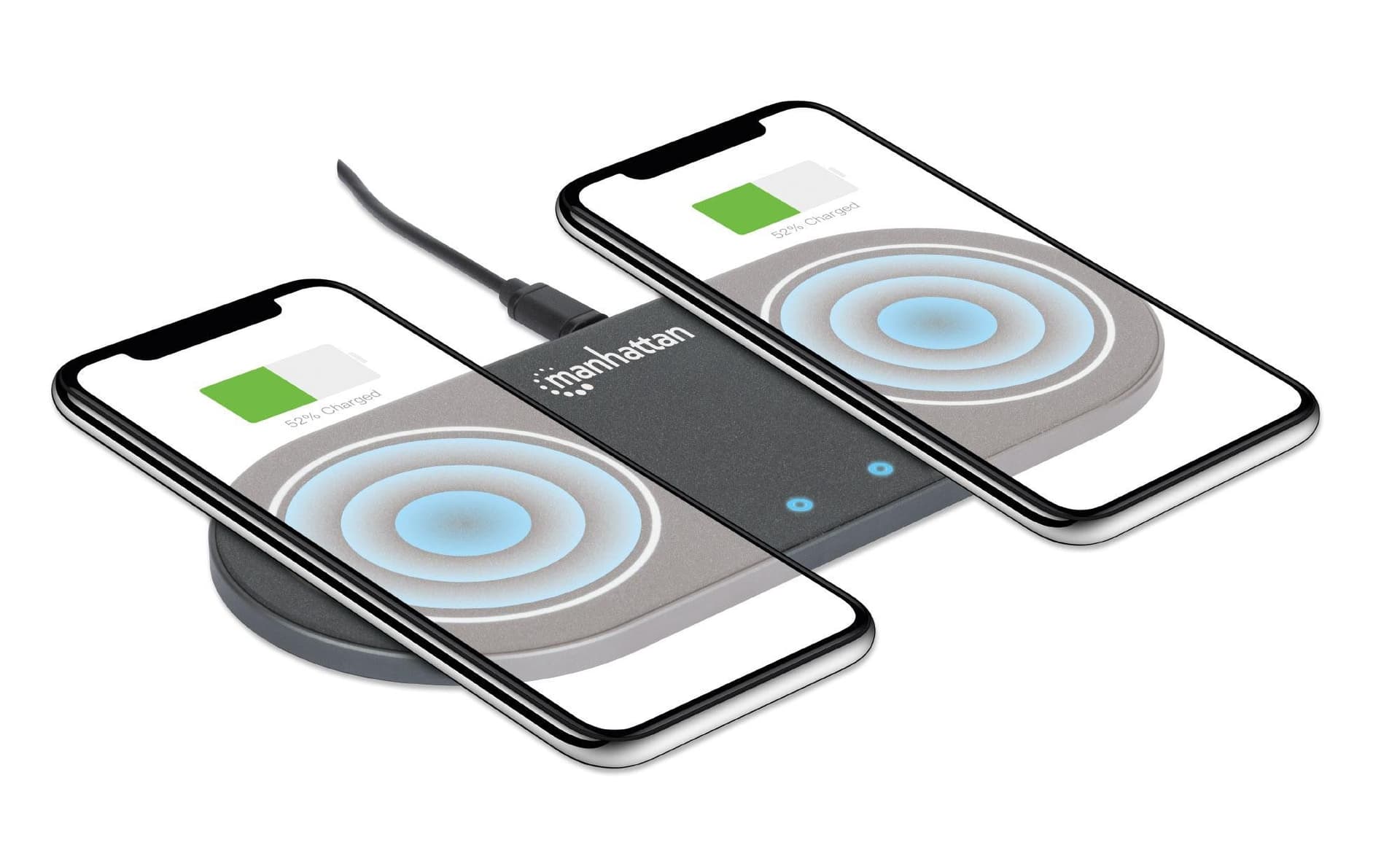 Doppia Stazione di Ricarica Wireless 30W in Caricabatterie a induzione Scontolo.net - Potenza, commercioVirtuoso.it