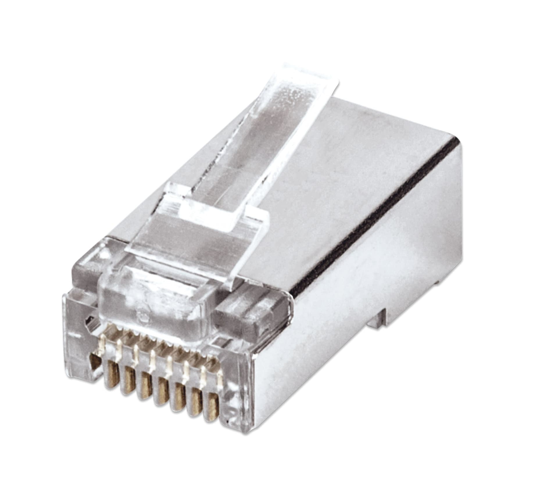 Confezione 100 Plug modulari RJ45 passanti Cat5e FastCrimp in Pannelli patch Ethernet Scontolo.net - Potenza, commercioVirtuoso.it