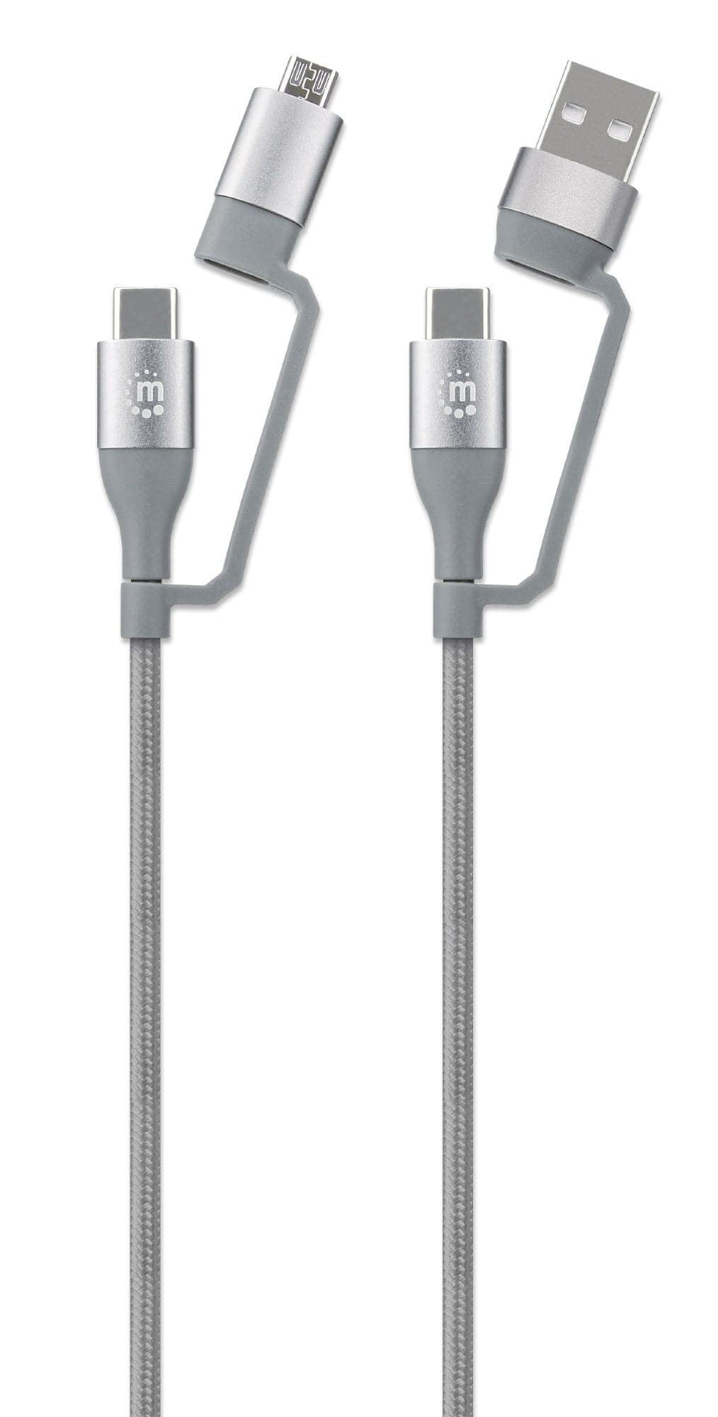 Cavo USB di Ricarica 4-in-1 USB-A, Micro-USB e due USB-C&trade 1m in  Scontolo.net - Potenza, commercioVirtuoso.it