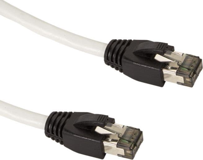 Cavo di Rete Patch in Rame Cat. 8.1 SFTP LSZH 2,0 m Grigio in Cavi Ethernet Scontolo.net - Potenza, commercioVirtuoso.it