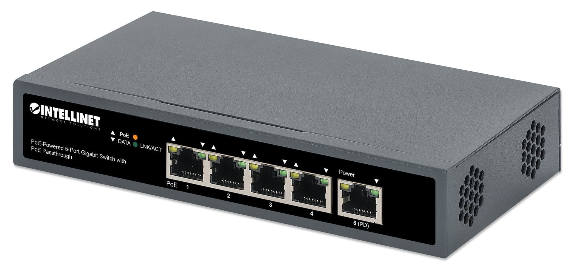 Switch Gigabit a 5 Porte con Alimentazione PoE Passante in  Scontolo.net - Potenza, commercioVirtuoso.it