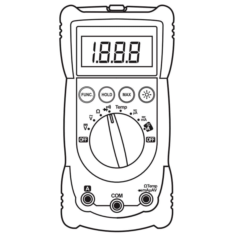 Multimetro Digitale Autorange 2000 Counts, C-LOGIC 560 in Multimetri Scontolo.net - Potenza, commercioVirtuoso.it