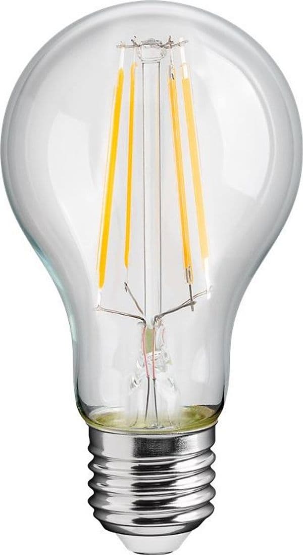 Lampadina LED E27 Bianco Caldo 7W con Filamento Classe E Trasparente in Lampadine a LED Scontolo.net - Potenza, commercioVirtuoso.it