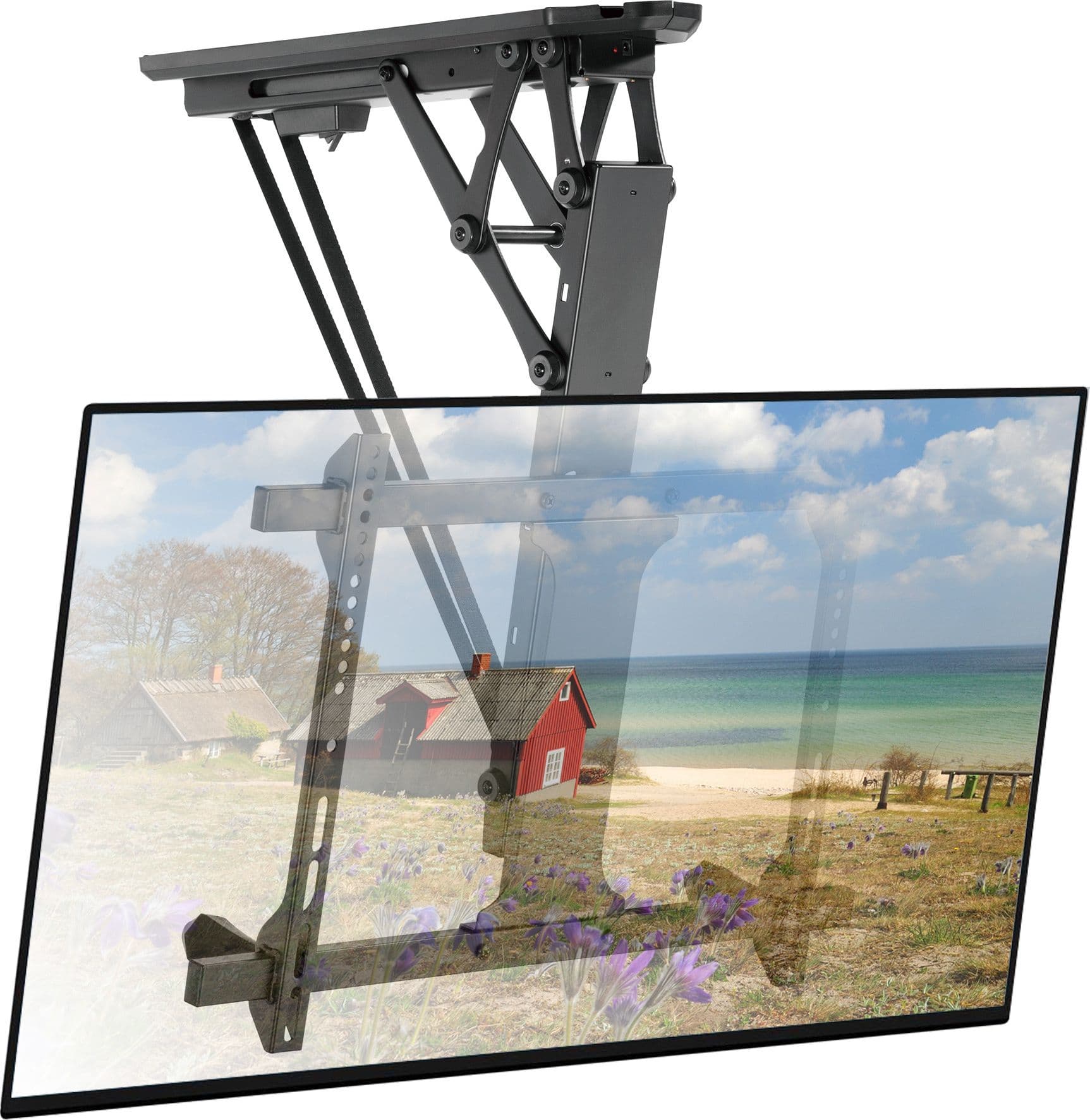 Supporto TV da Soffitto Inclinabile Motorizzato Integrazione Smart Home per TV da 32 a 70'' in Supporti da parete e da soffitto Scontolo.net - Potenza, commercioVirtuoso.it