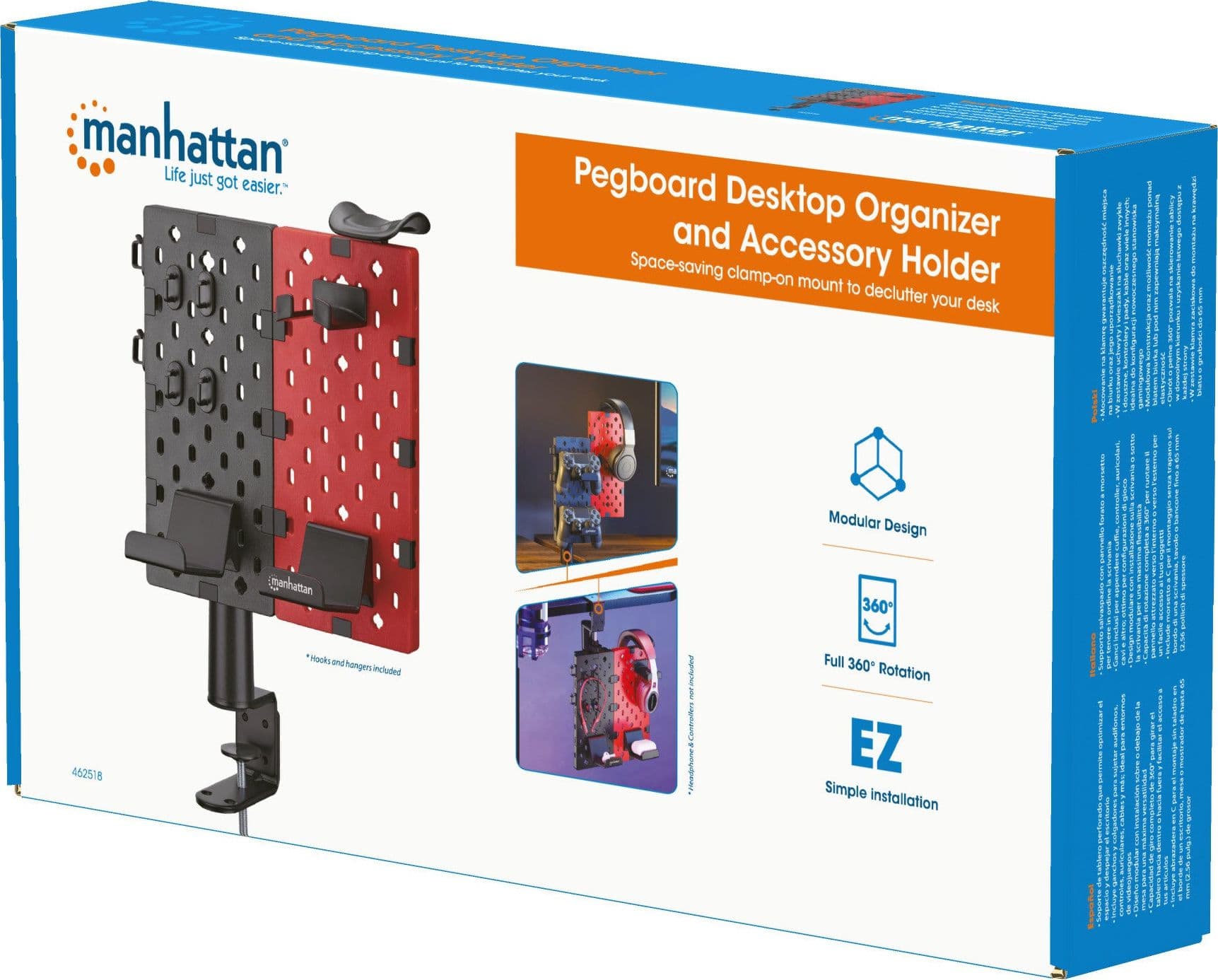 Organizer da Scrivania con Pannello Forato e Supporto per Accessori in  Scontolo.net - Potenza, commercioVirtuoso.it