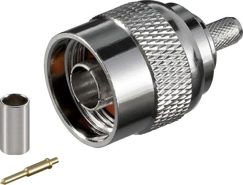 Connettore a Crimpare N Maschio per Cavo RG58 in Cavi coassiali Scontolo.net - Potenza, commercioVirtuoso.it