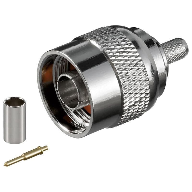 Connettore a Crimpare N Maschio per Cavo RG58 in Cavi coassiali Scontolo.net - Potenza, commercioVirtuoso.it