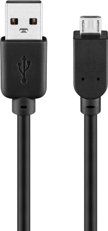 Cavo USB 2.0 A maschio/Micro B maschio 5m Nero in  Scontolo.net - Potenza, commercioVirtuoso.it