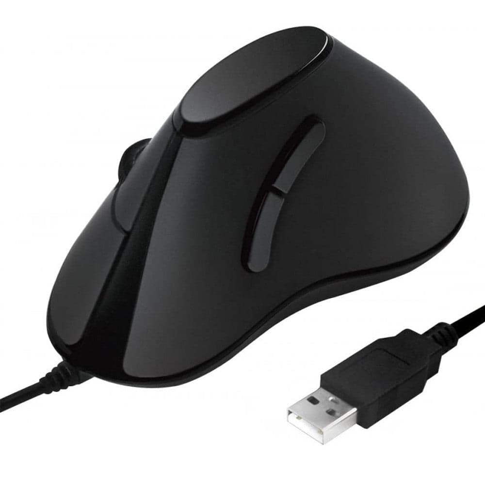 Mouse Verticale Ottico Ergonomico USB 1000dpi Nero in  Scontolo.net - Potenza, commercioVirtuoso.it
