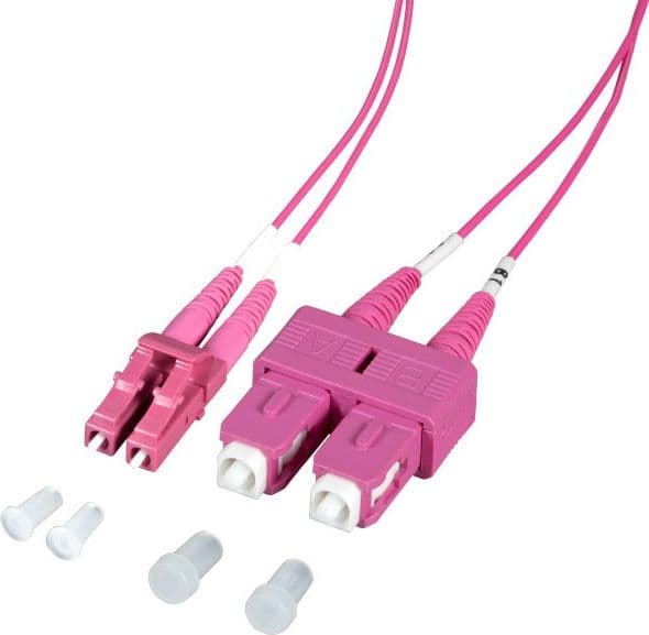 Cavo Fibra Ottica Multimodale OM4 SC/LC 50/125 1 m in  Scontolo.net - Potenza, commercioVirtuoso.it