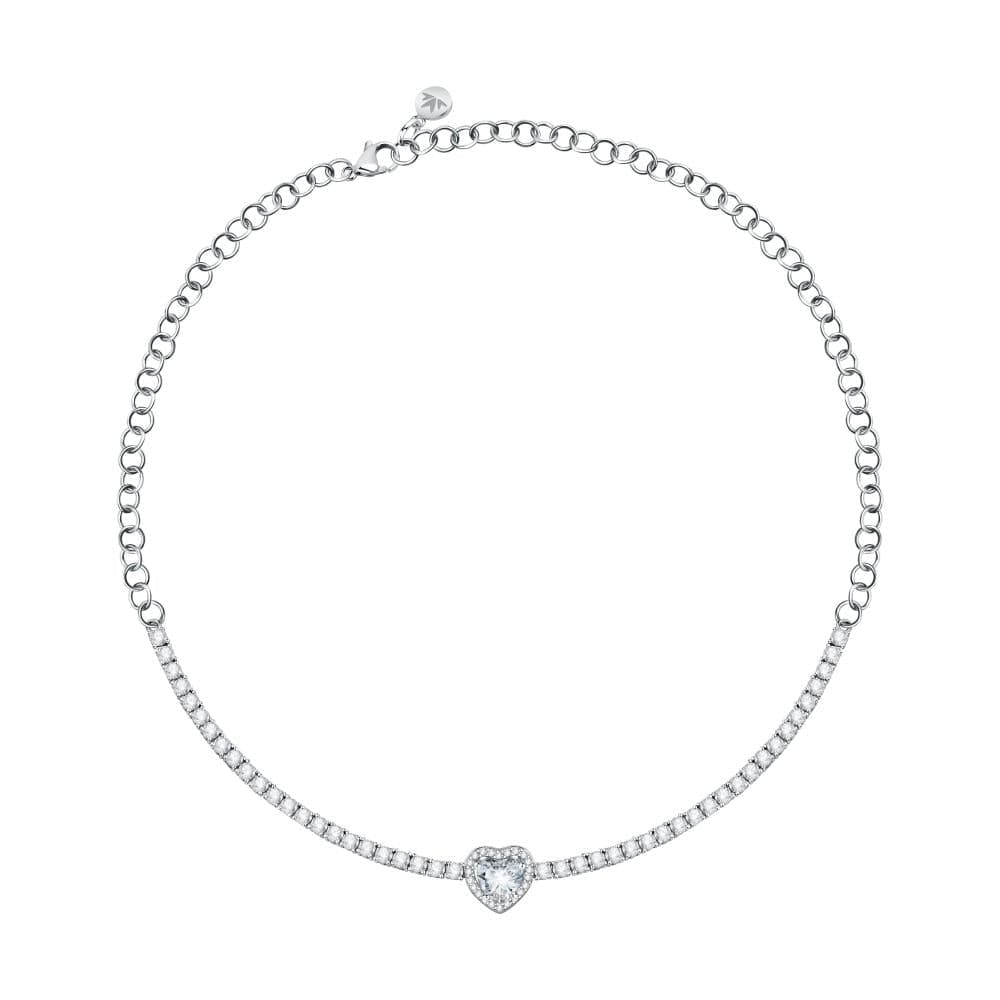 Collana MORELLATO donna Tesori argento 925 / cristalli bianchi in Collane Web Time Orologi - Milano, commercioVirtuoso.it