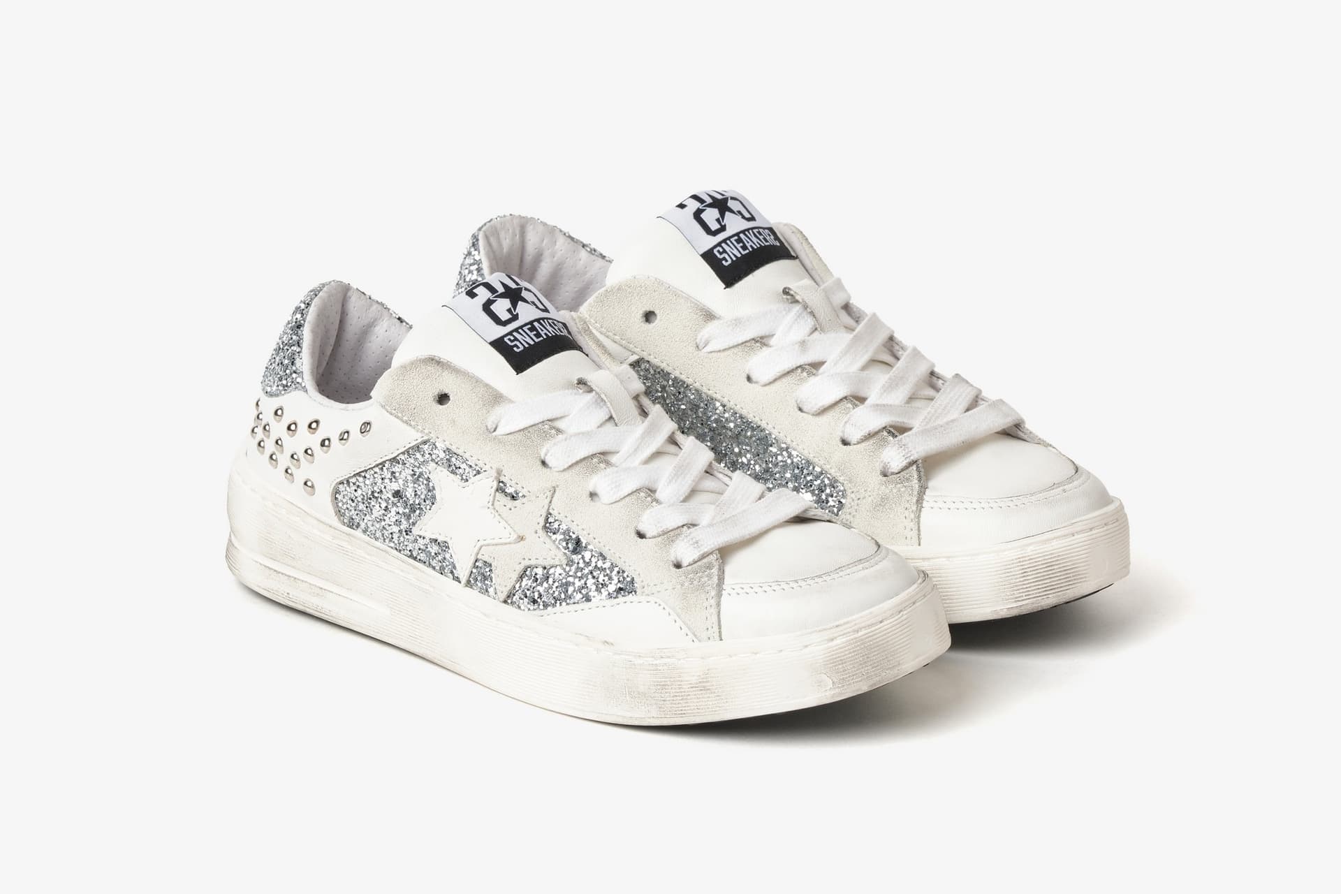 2Star sneakers donna Enjoy star bianco argento 2SD5078 064 in Sneaker casual Teresi Calzature - Marsala, commercioVirtuoso.it
