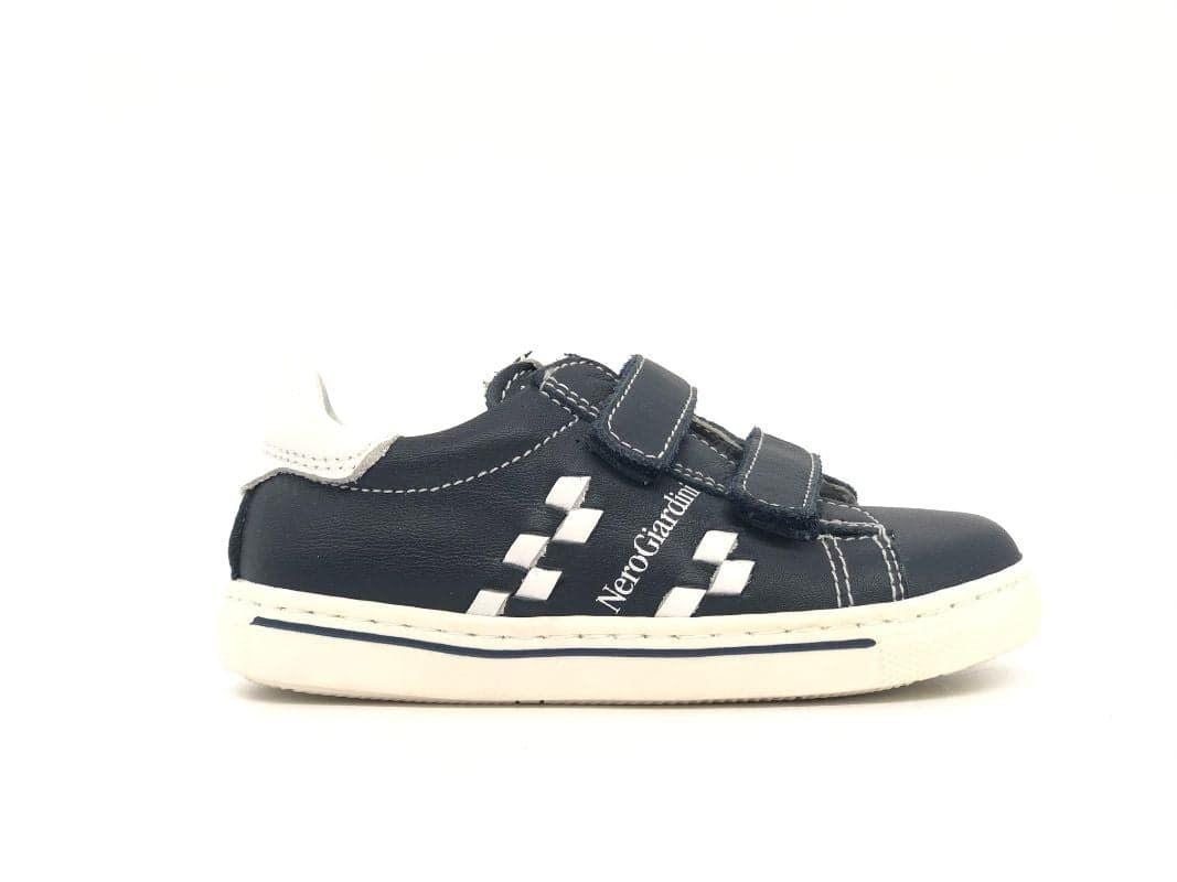 NERO GIARDINI Primi passi bambino blu/bianco in Sneaker casual Calzature Durello - Agna, commercioVirtuoso.it