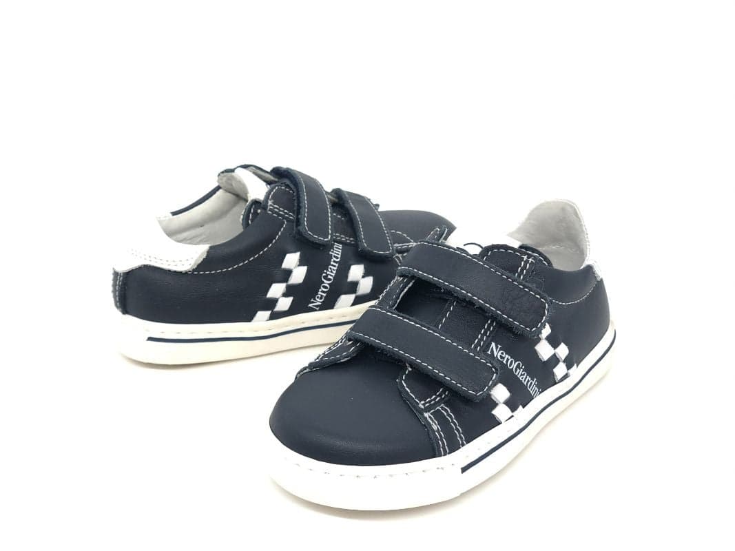 NERO GIARDINI Primi passi bambino blu/bianco in Sneaker casual Calzature Durello - Agna, commercioVirtuoso.it