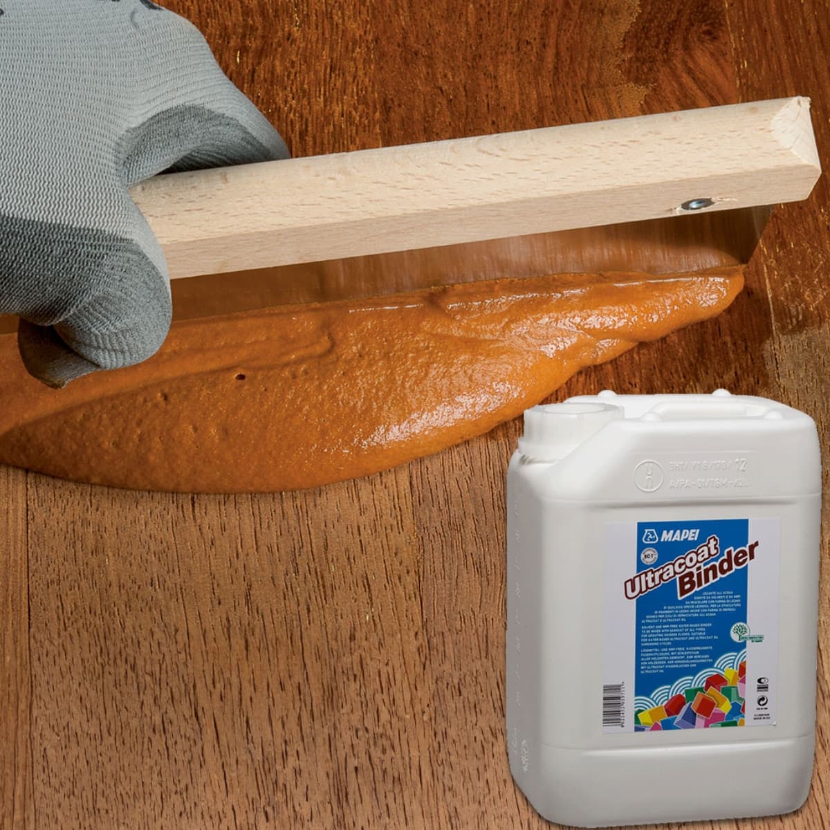 Mapei Ultracoat Binder 5 Litri - Legante per stucco parquet legno in Detergenti per pavimento Masterbrico - Longobardi, commercioVirtuoso.it