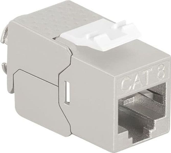 Frutto Keystone RJ45 Cat.8.1 STP Tooless in Cavi Ethernet Scontolo.net - Potenza, commercioVirtuoso.it
