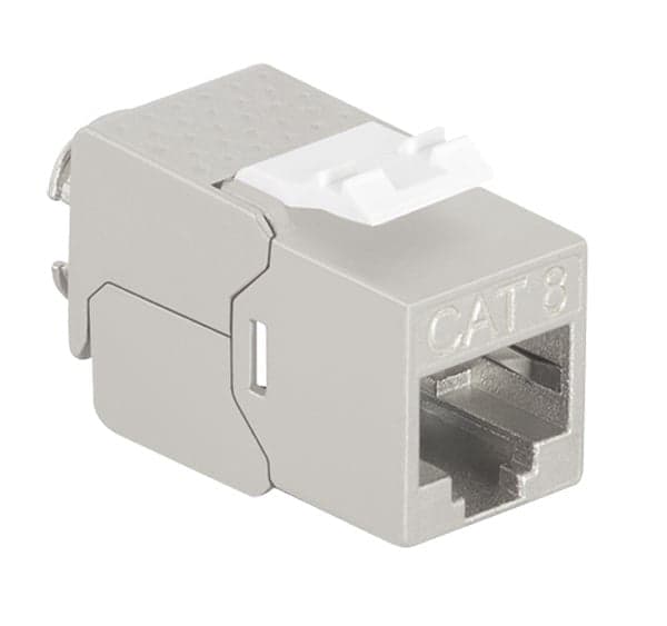 Frutto Keystone RJ45 Cat.8.1 STP Tooless in Cavi Ethernet Scontolo.net - Potenza, commercioVirtuoso.it