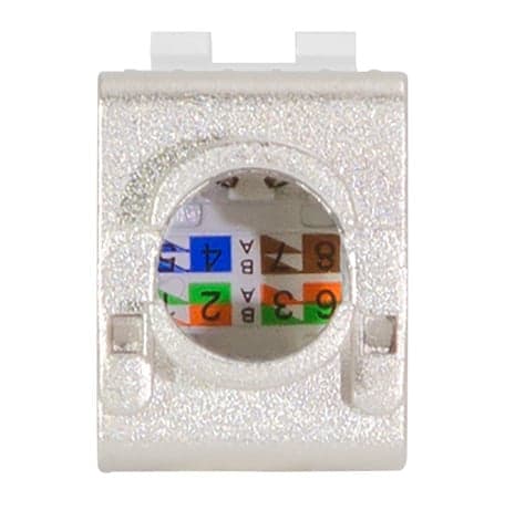 Frutto Keystone RJ45 Cat.8.1 STP Tooless in Cavi Ethernet Scontolo.net - Potenza, commercioVirtuoso.it