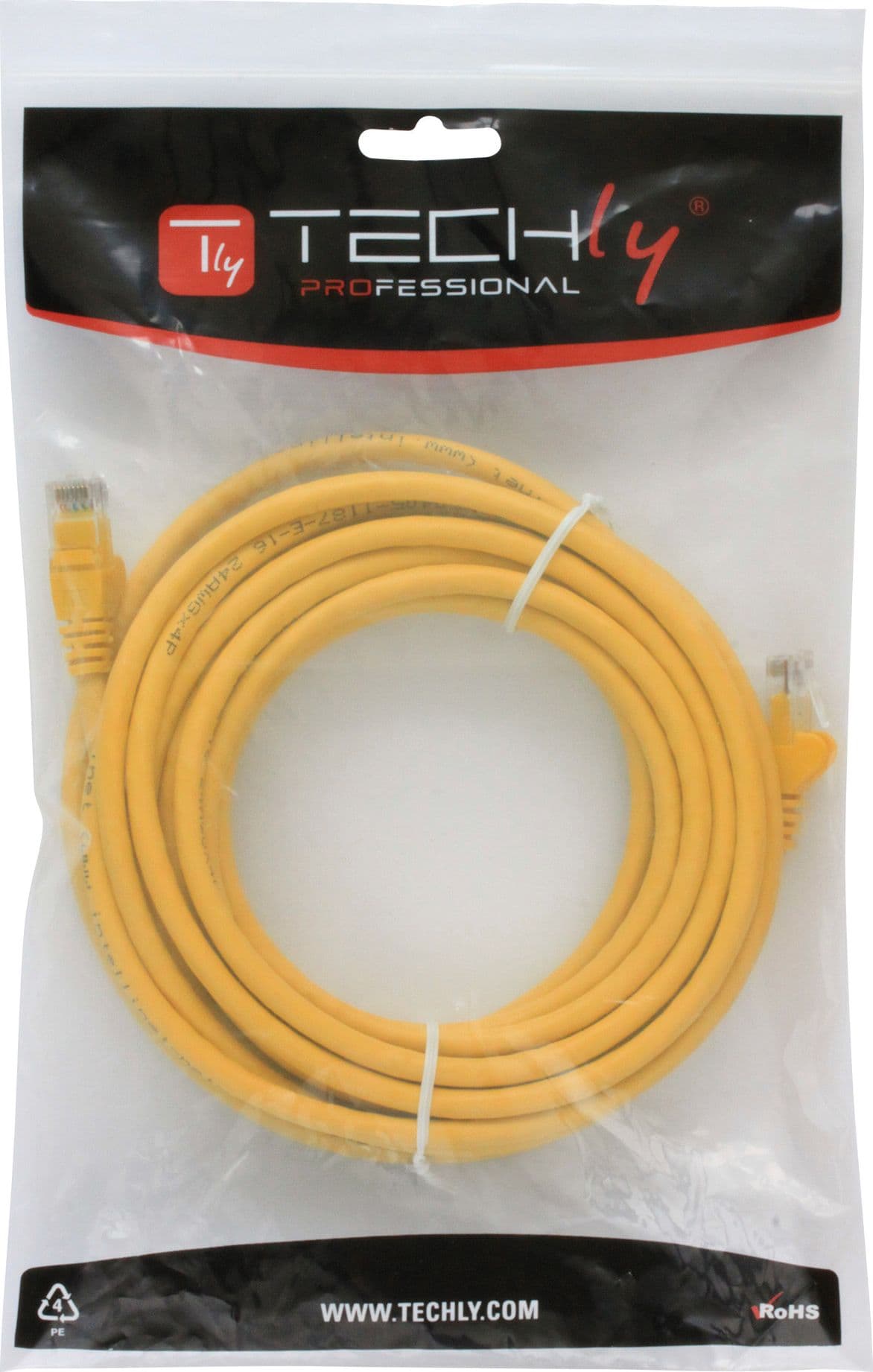 Cavo di rete Patch in CCA Cat.5E Giallo UTP 1,5m in Cavi Ethernet Scontolo.net - Potenza, commercioVirtuoso.it