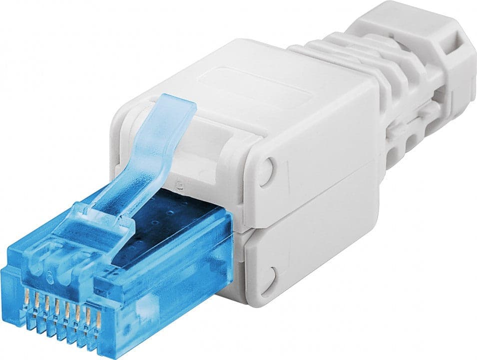 Plug Cat.6A RJ45 UTP Toolless con Copriconnettore in Cavi Ethernet Scontolo.net - Potenza, commercioVirtuoso.it
