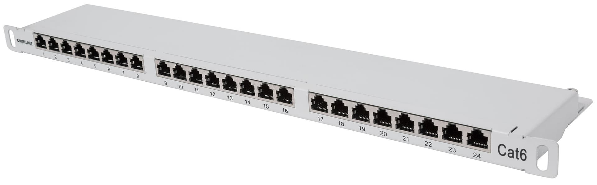 Pannello Patch 24 posti 19'' 0.5U Cat6 FTP Grigio in Cavi Ethernet Scontolo.net - Potenza, commercioVirtuoso.it